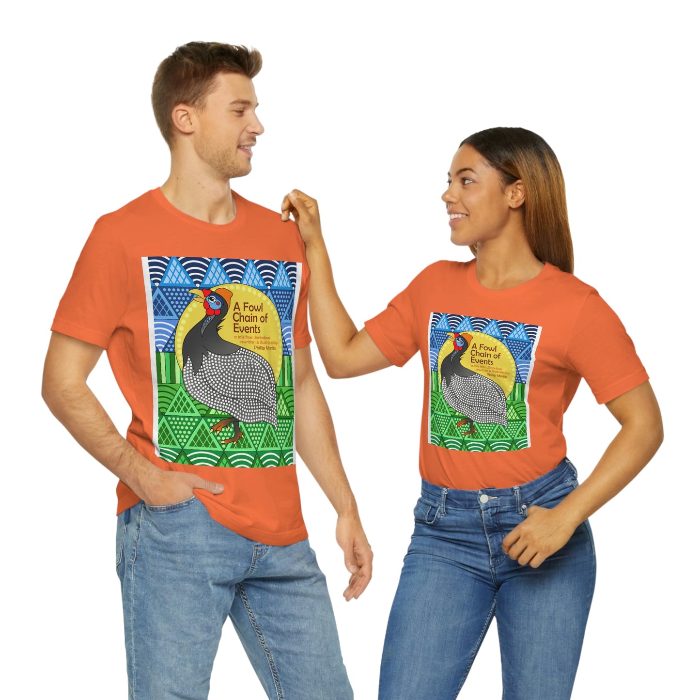 A Fowl Chain of Events Unisex Jersey Short Sleeve Tee