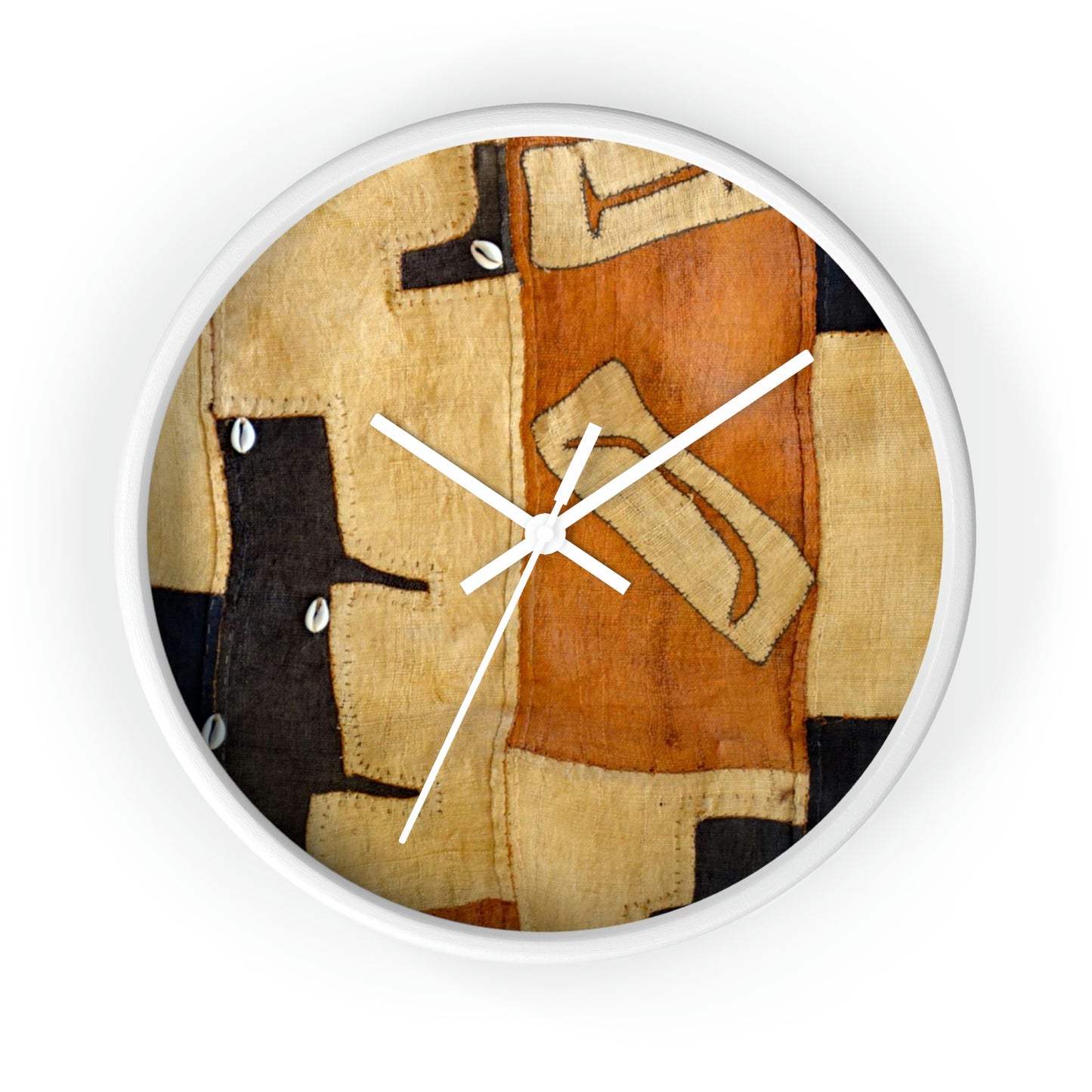 A Show of Hands Fabric! Wall Clock