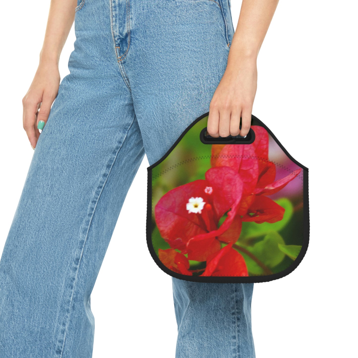 Flowers 28 Neoprene Lunch Bag