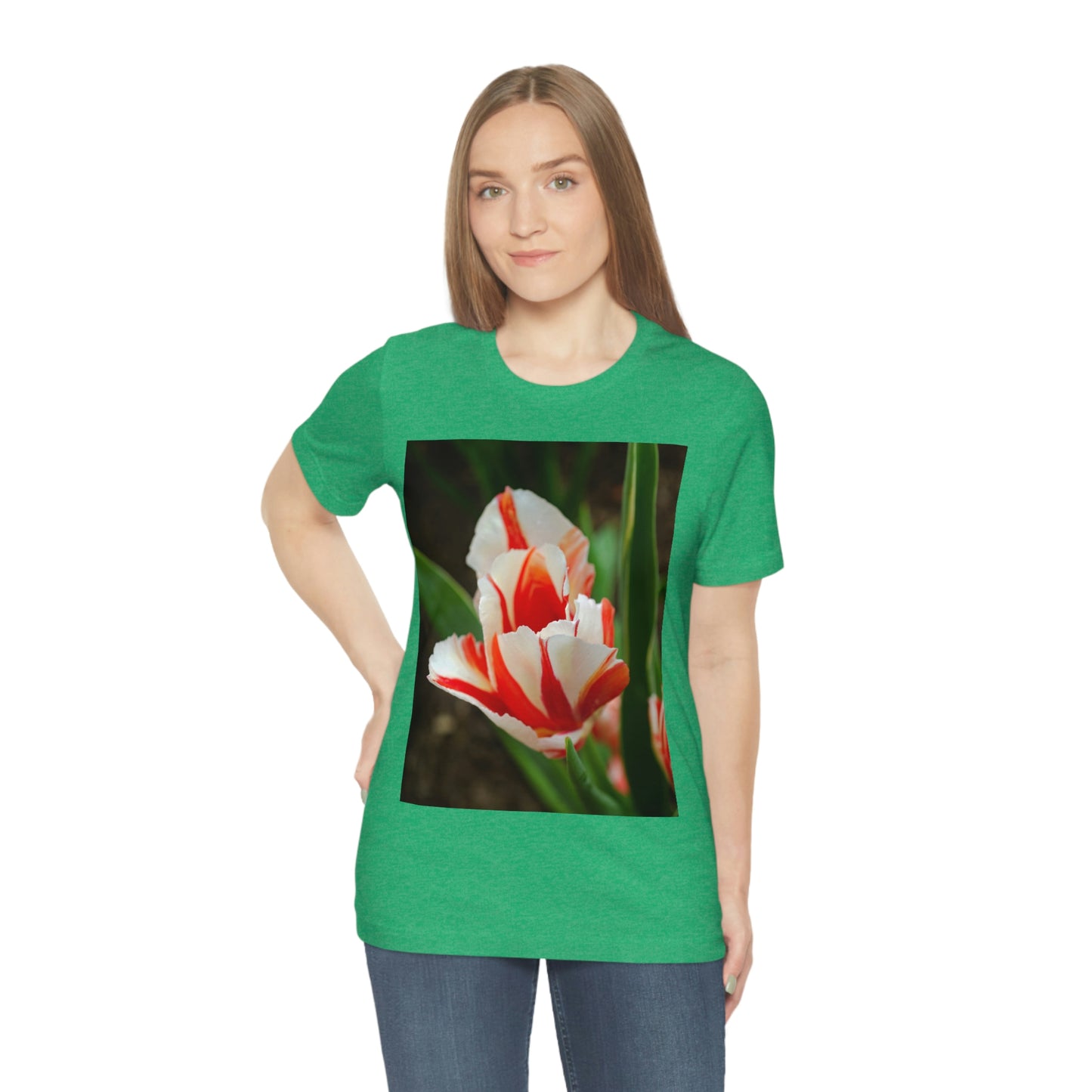 Flowers 06 Unisex Jersey Short Sleeve Tee