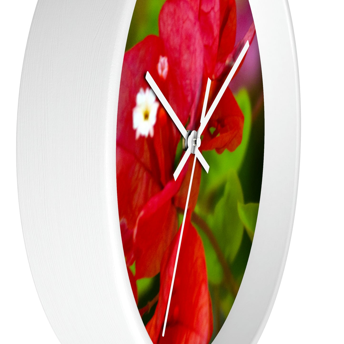 Flowers 28 Wall Clock