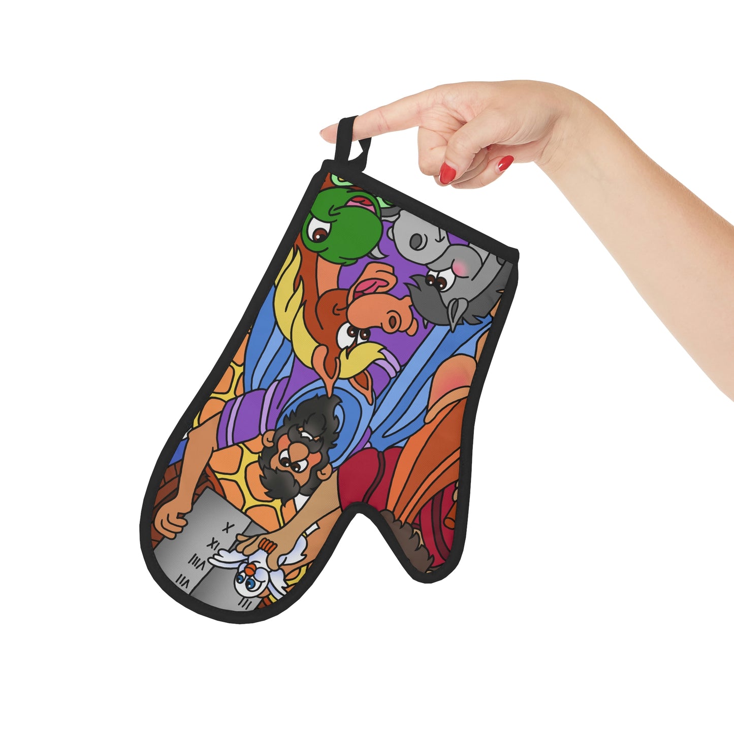 Hark and Harold Angel Sing! Oven Glove