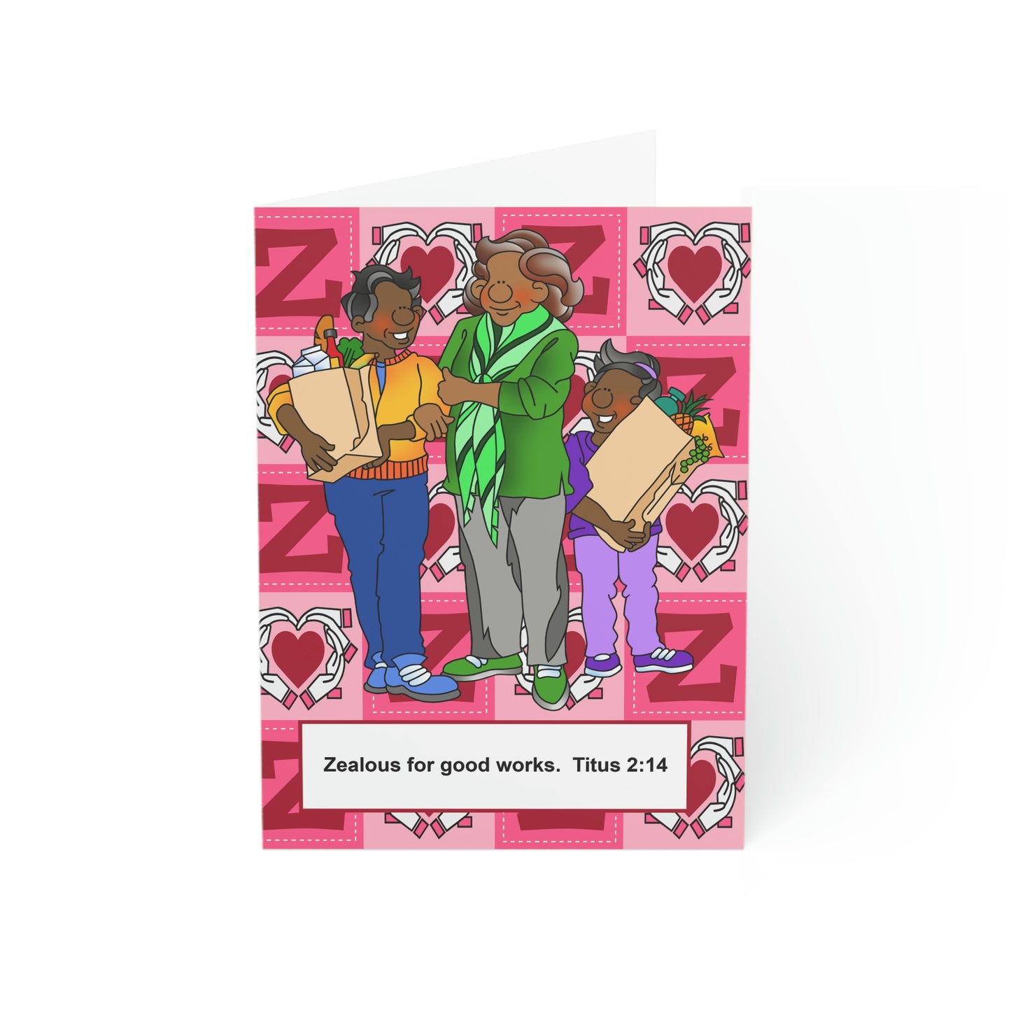 The Bible as Simple as ABC Z Greeting Cards (1, 10, 30, and 50pcs)