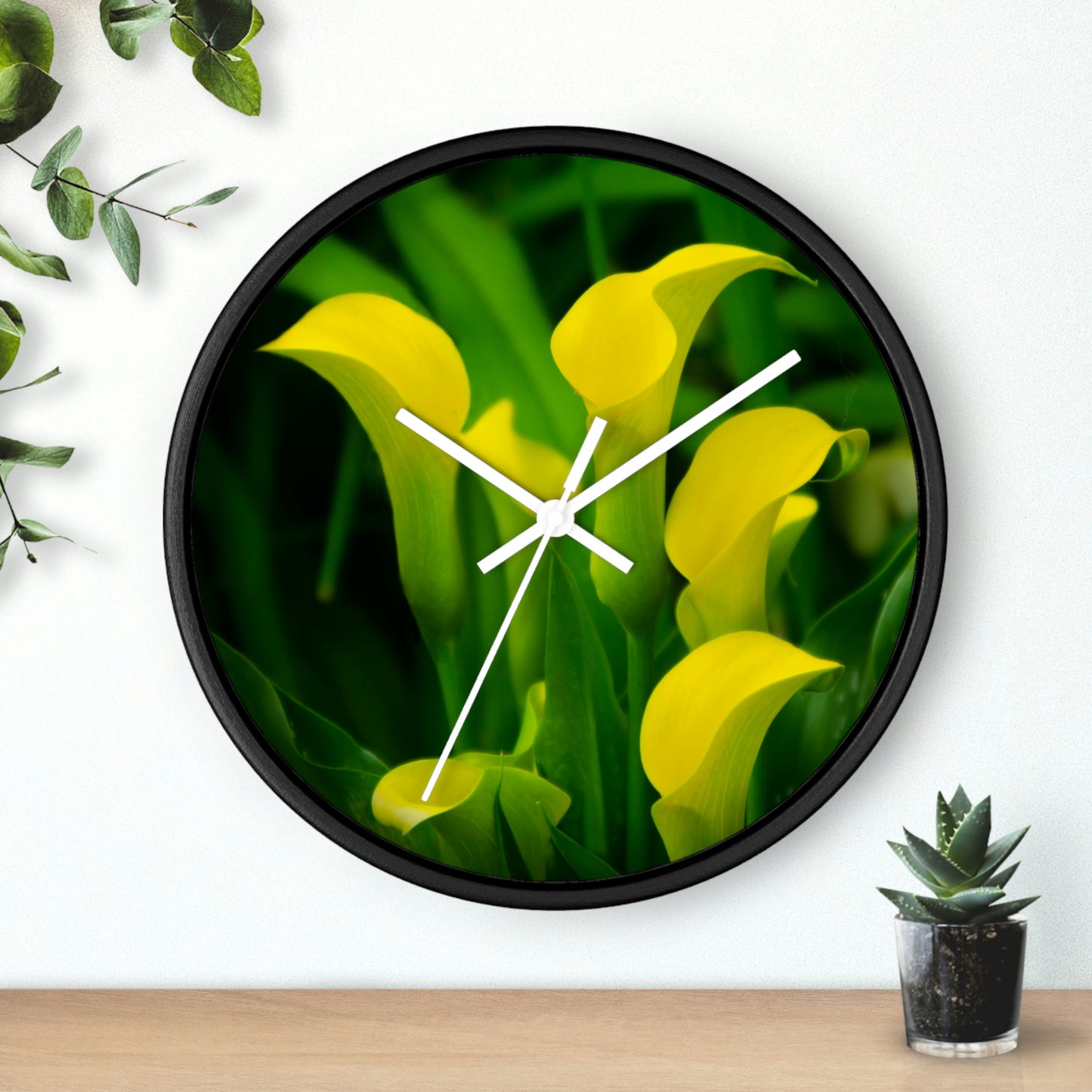 Flowers 32 Wall Clock