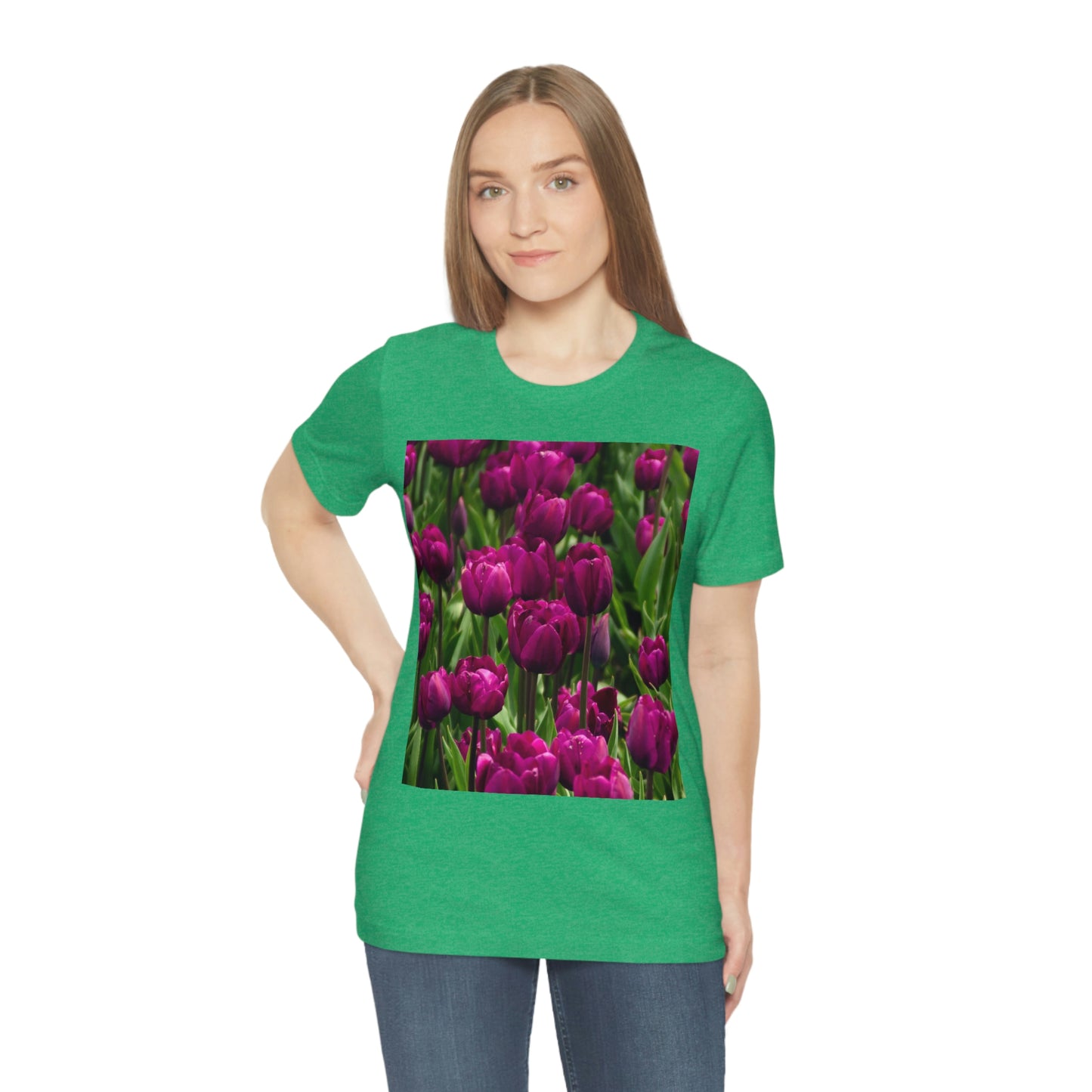 Flowers 20 Unisex Jersey Short Sleeve Tee
