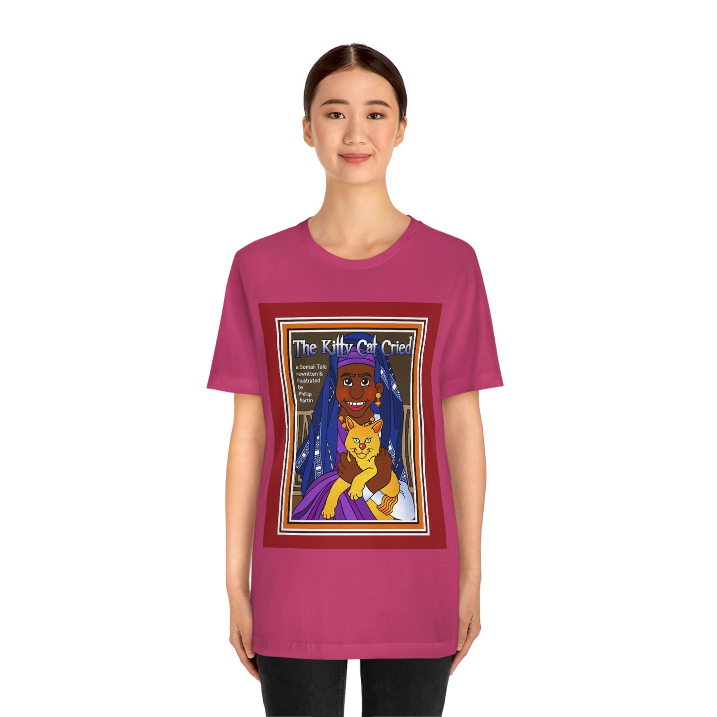 The Kitty Cat Cried Unisex Jersey Short Sleeve Tee
