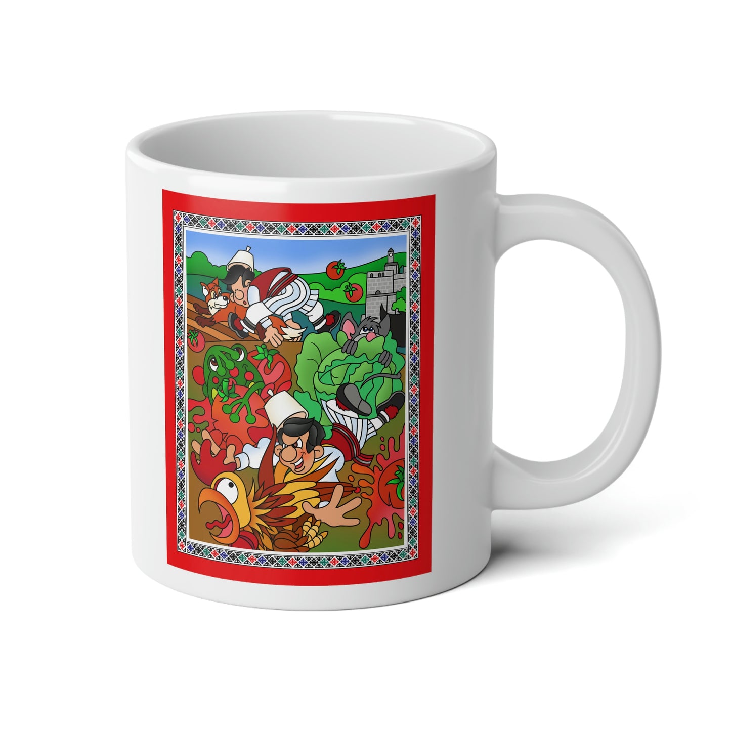 The Half Rooster! Jumbo Mug, 20oz