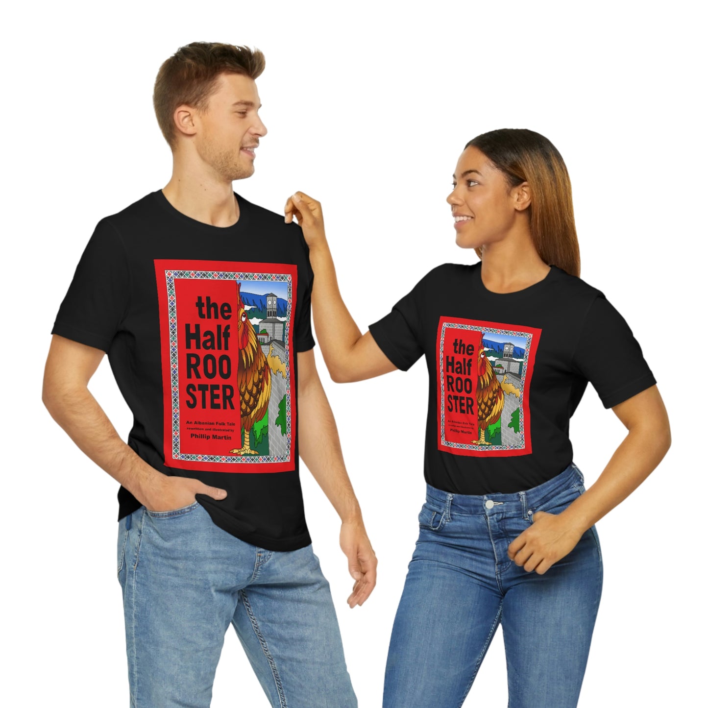 The Half Rooster Unisex Jersey Short Sleeve Tee