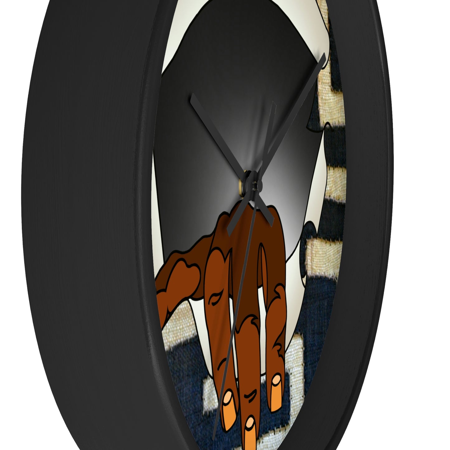 A Show of Hands! Wall clock