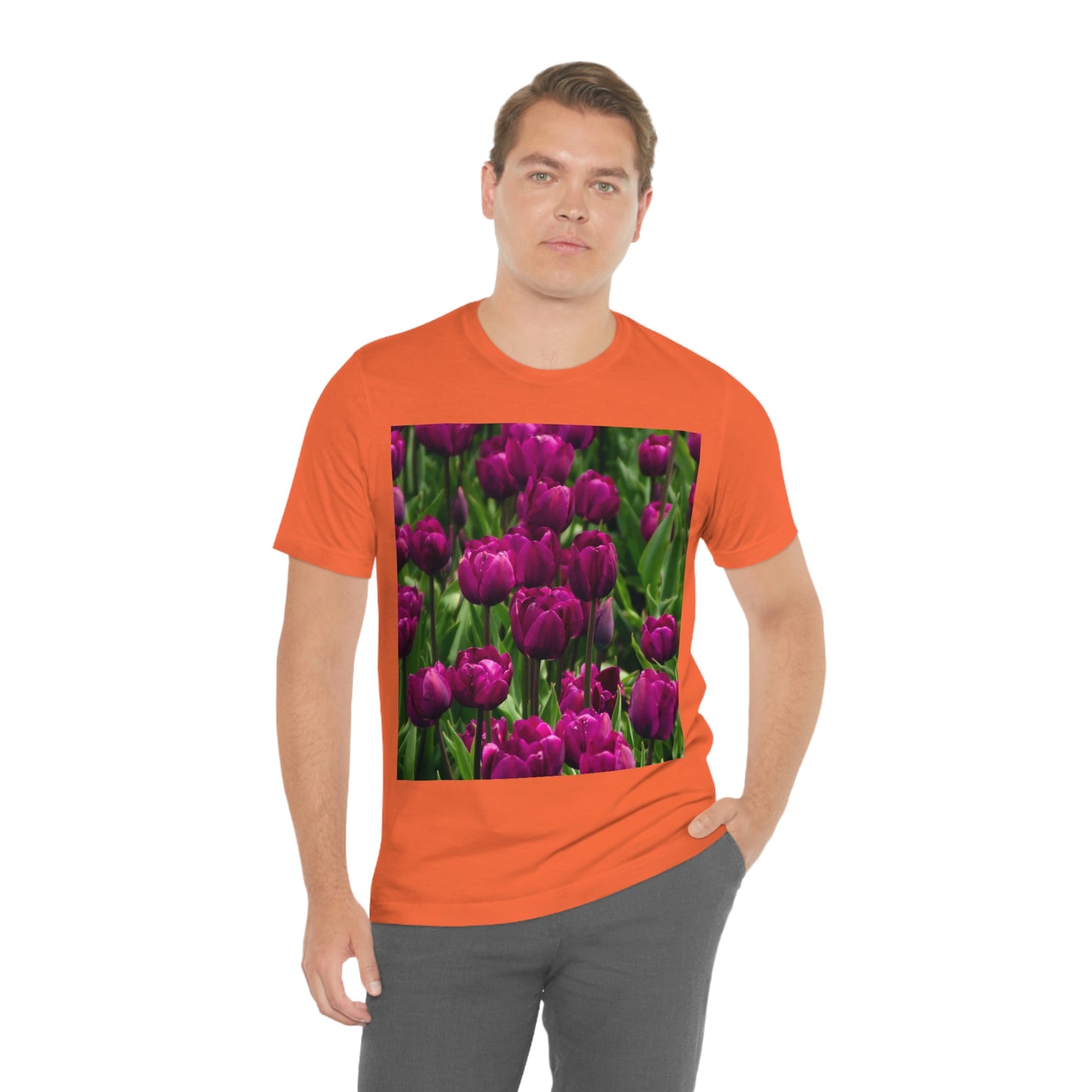 Flowers 20 Unisex Jersey Short Sleeve Tee