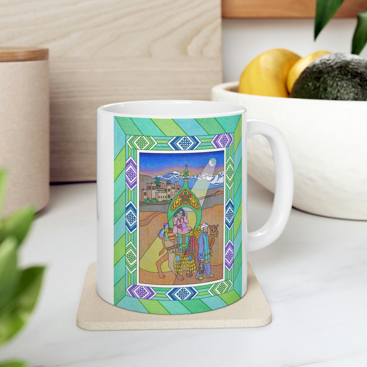 The Stone at the Door! Ceramic Mug 11oz
