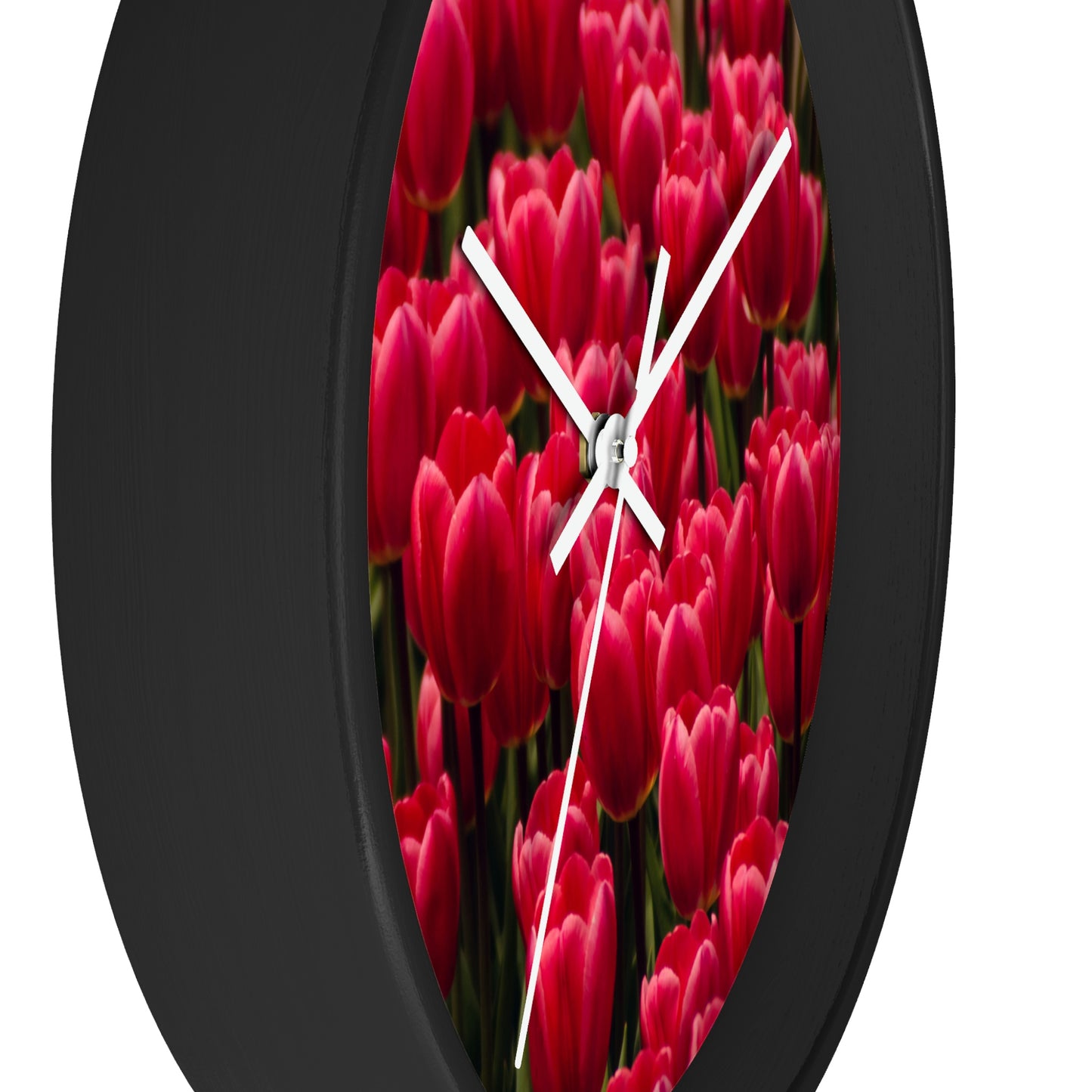 Flowers 15 Wall Clock