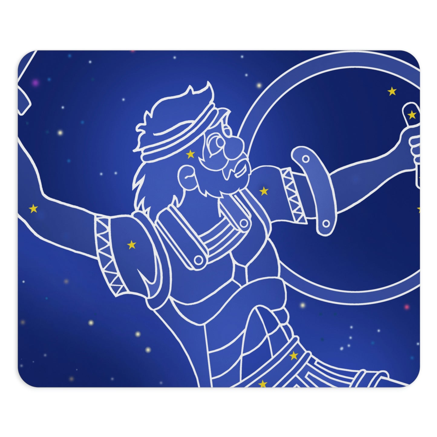 Triple Gratitude with Assorted Monsters!! Mouse Pad