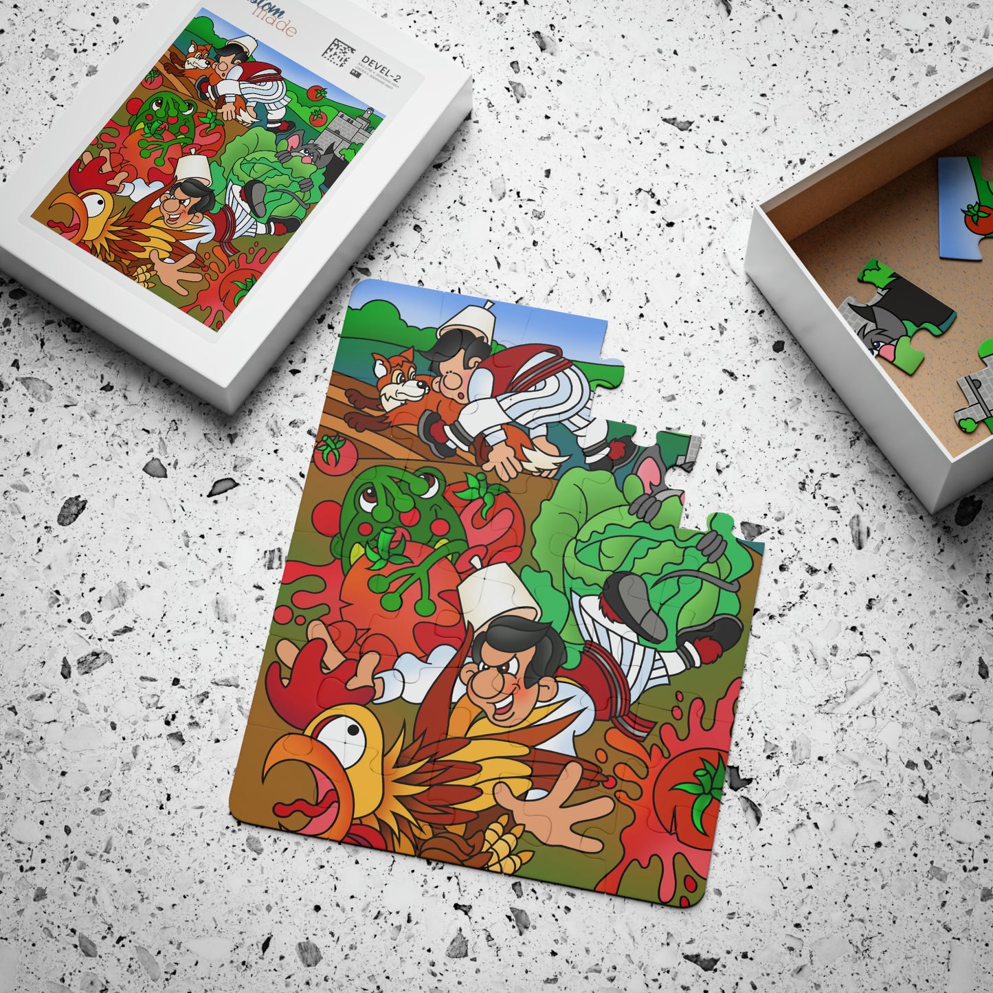 The Half Rooster! Kids' Puzzle, 30-Piece