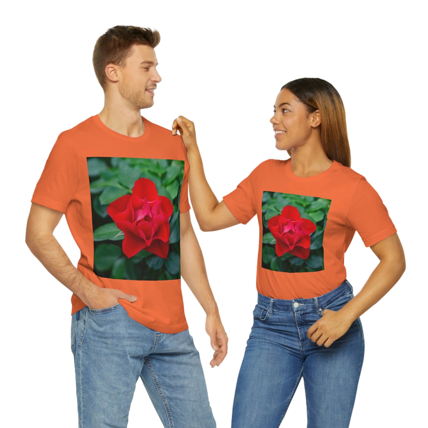 Flowers 07 Unisex Jersey Short Sleeve Tee