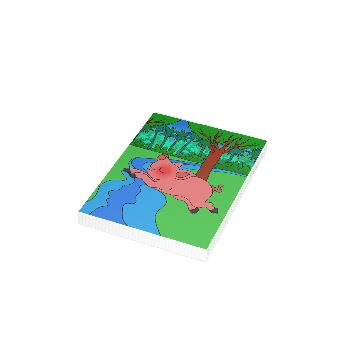 Anansi and the Market Pig! Greeting Card Bundles (envelopes not included)
