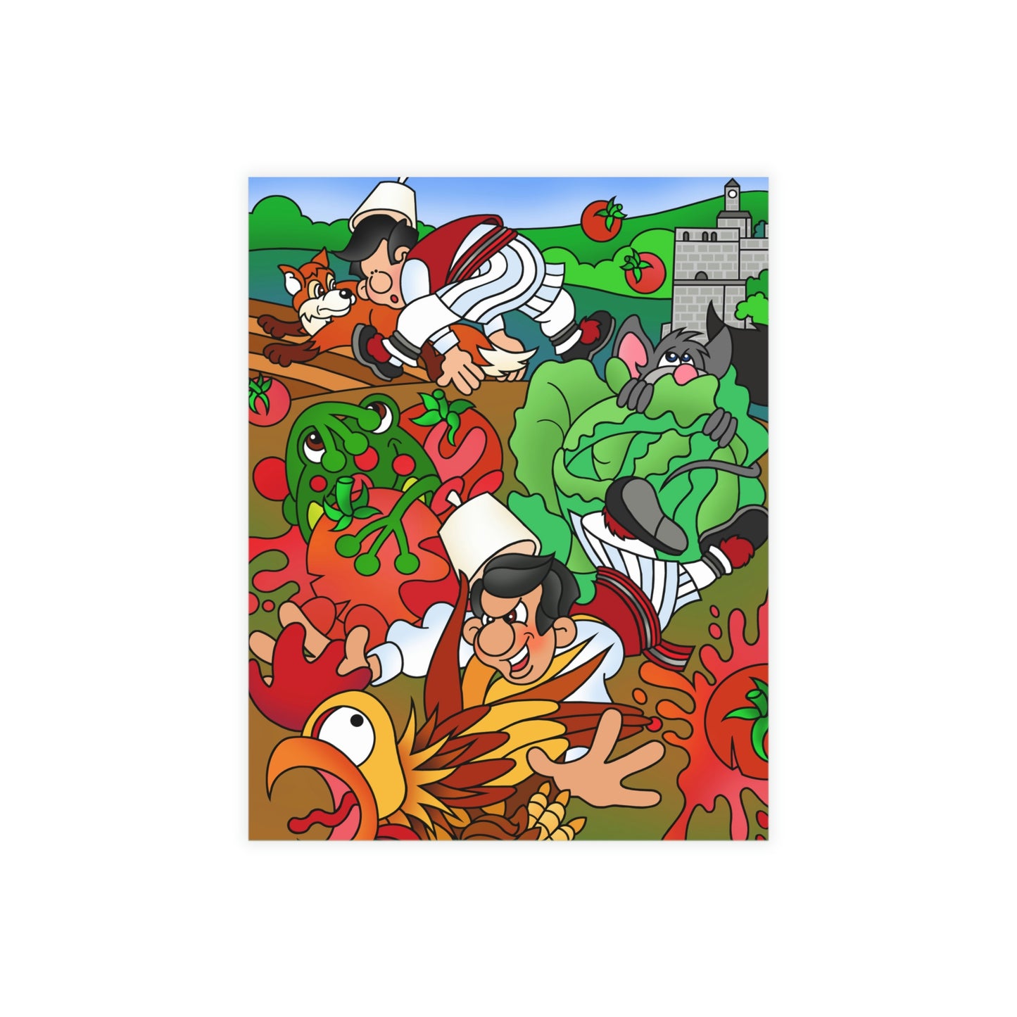 The Half Rooster! Greeting Card Bundles (envelopes not included)
