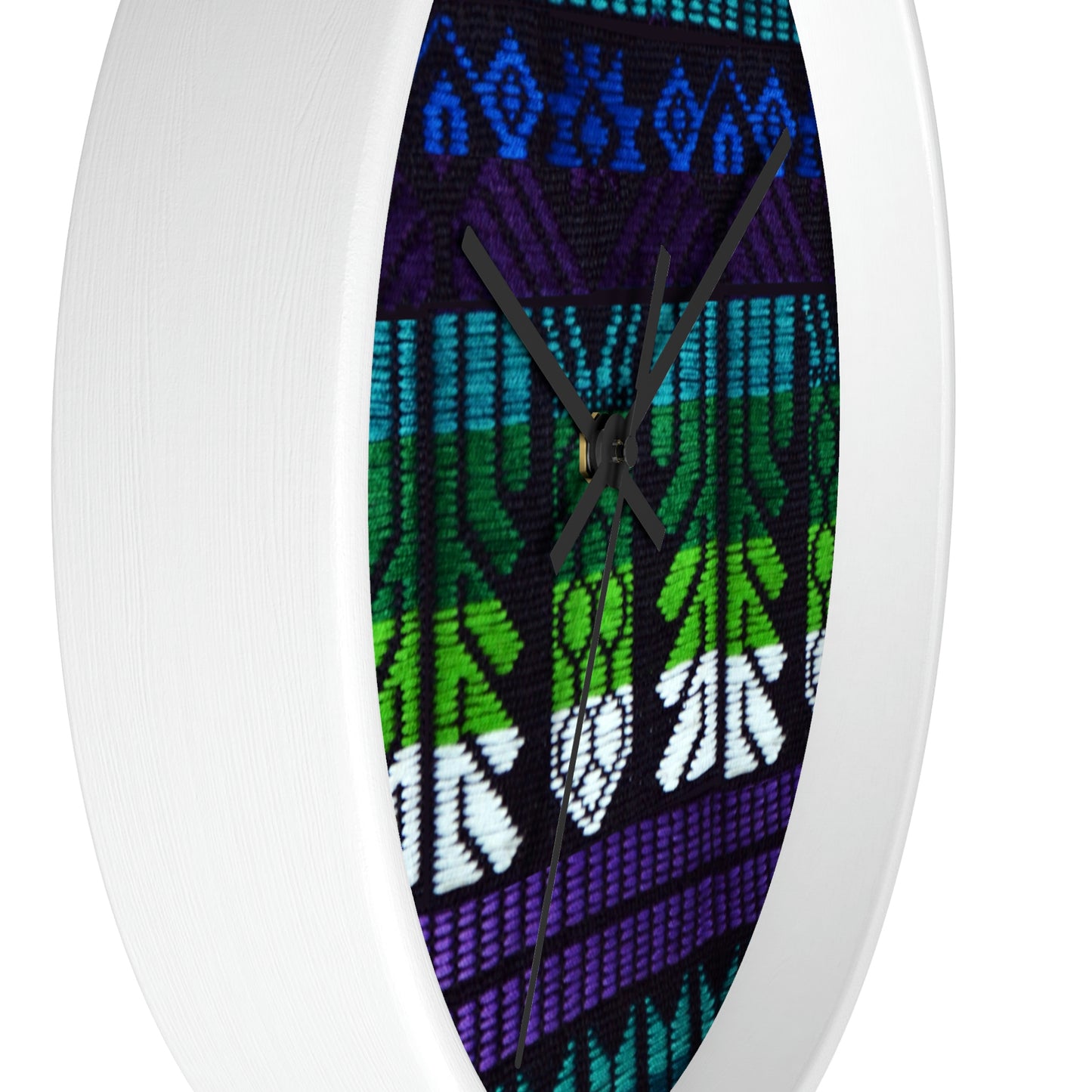 A Pack of Lies Fabric! Wall Clock