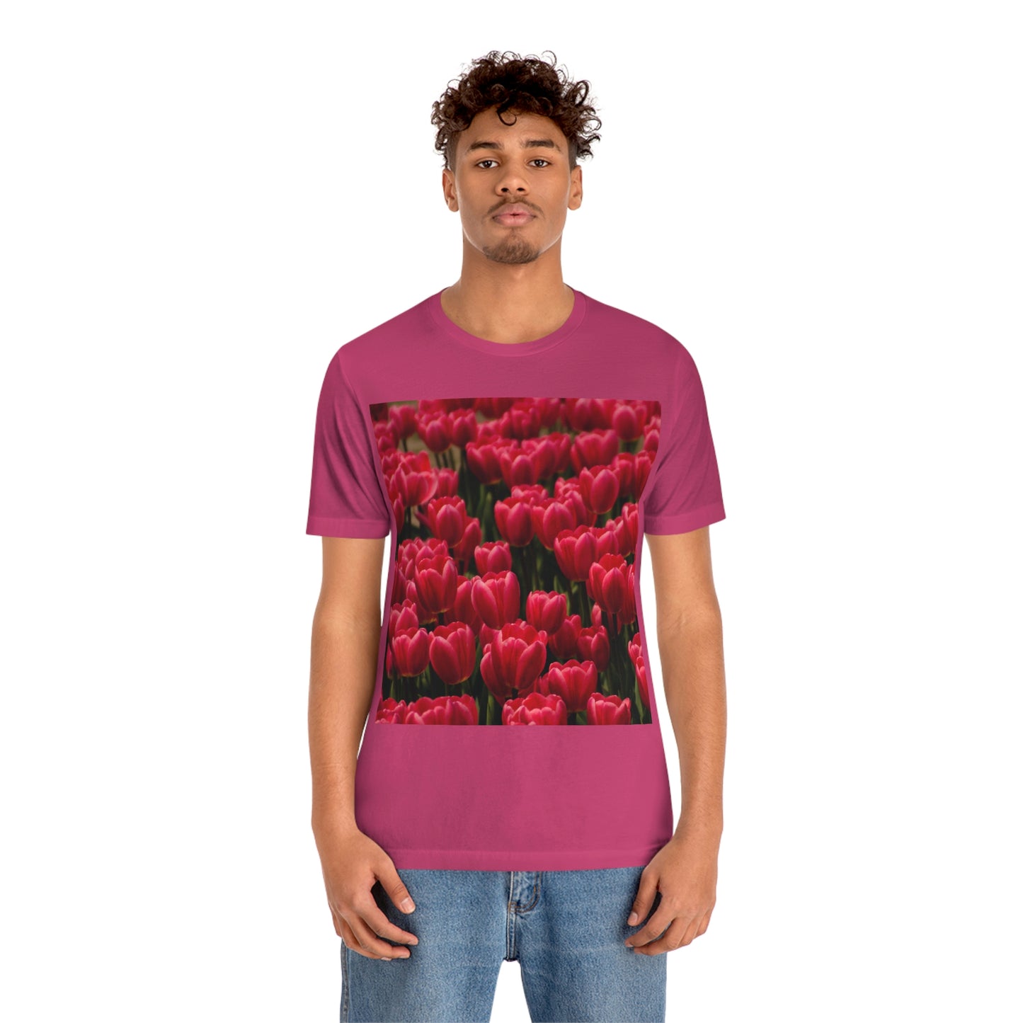 Flowers 15 Unisex Jersey Short Sleeve Tee