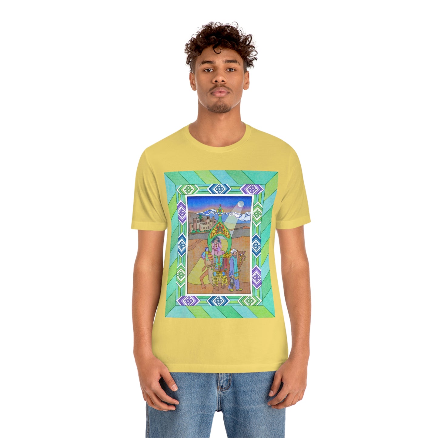The Stone at the Door! Unisex Jersey Short Sleeve Tee