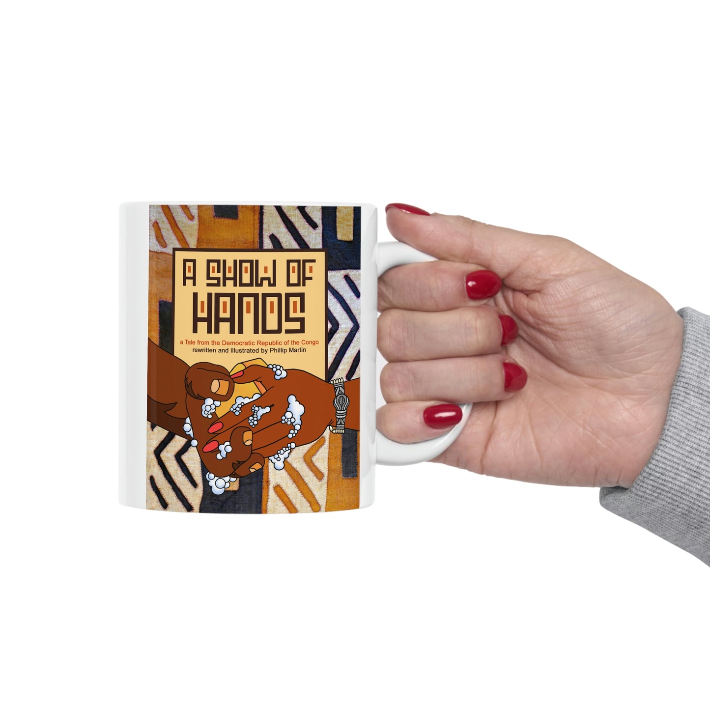 A Show of Hands Ceramic Mug 11oz