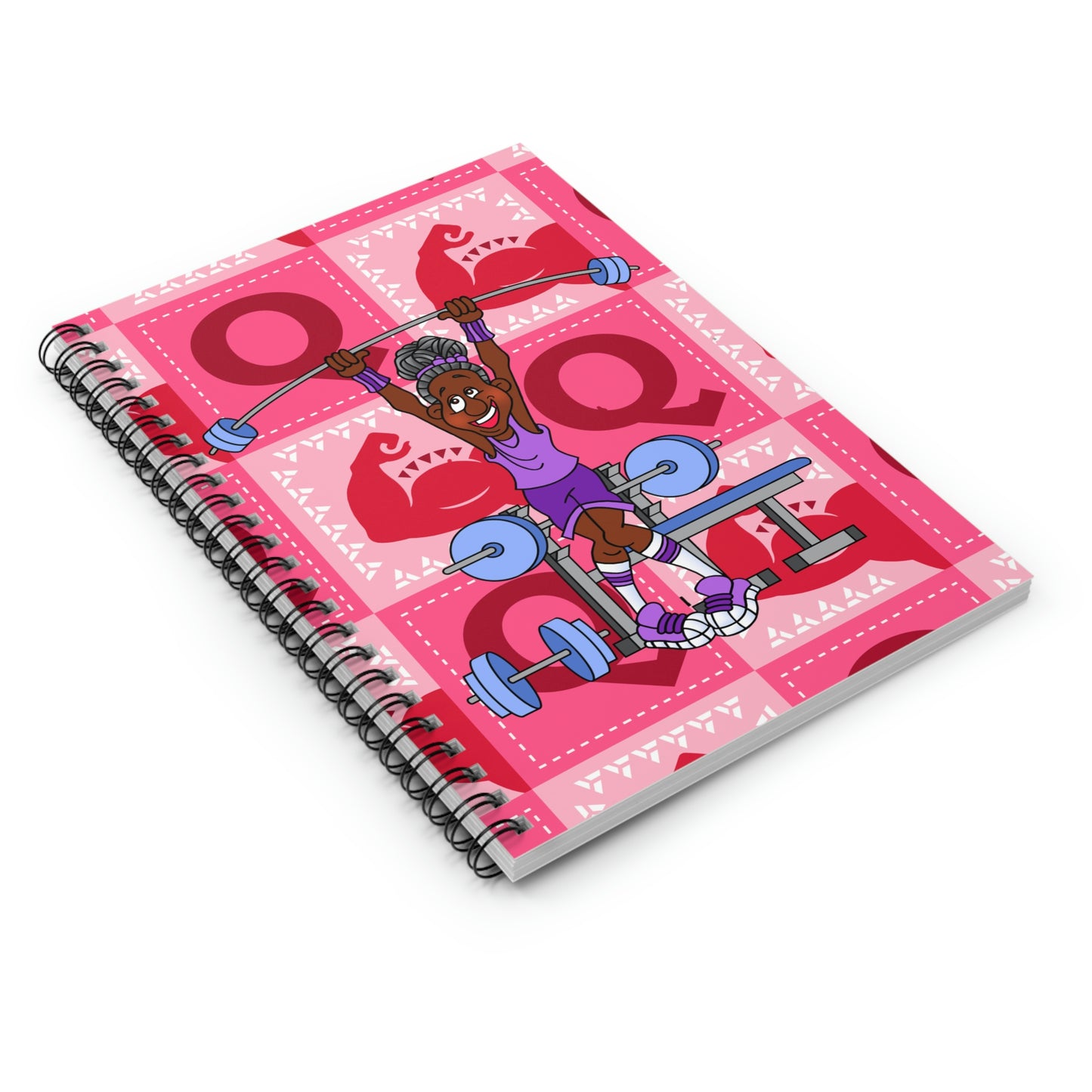The Bible as Simple as ABC Q Spiral Notebook - Ruled Line