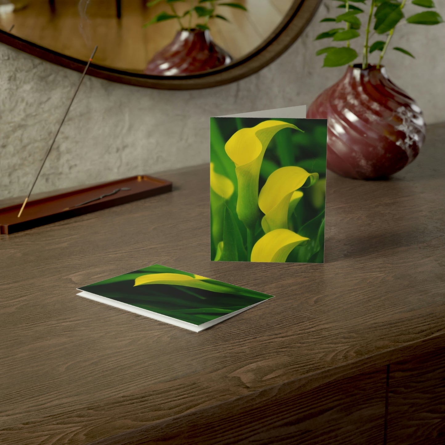 Flowers 33 Greeting Cards (1, 10, 30, and 50pcs)