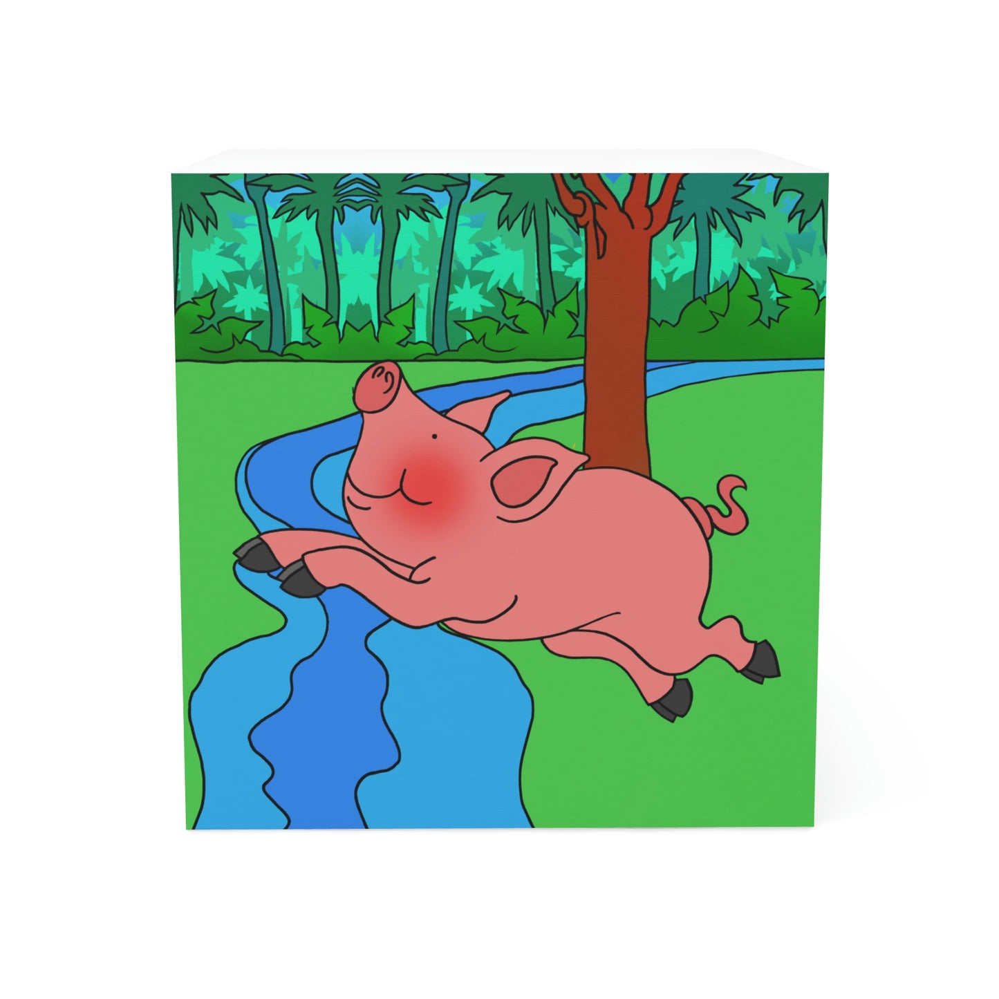 Anansi and the Market Pig! Note Cube