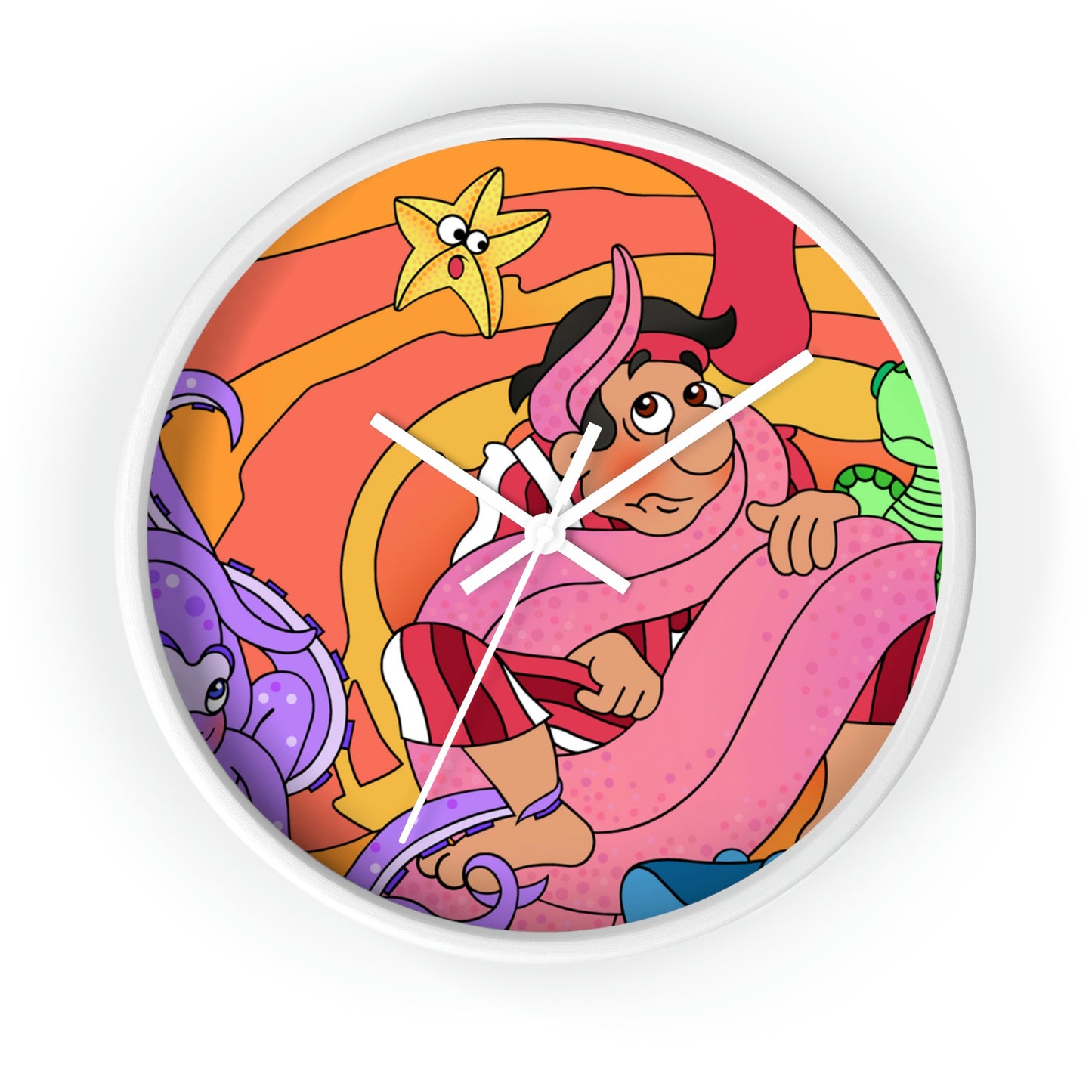 The Story of Jonah Wall clock