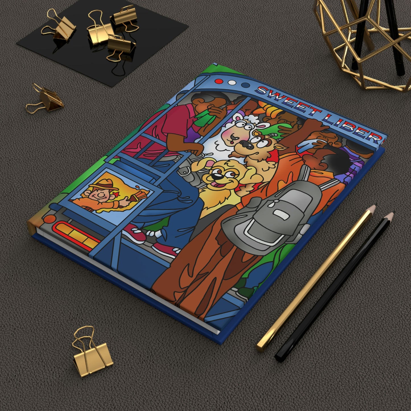 Once Upon West Africa! Hardcover Journal Matte