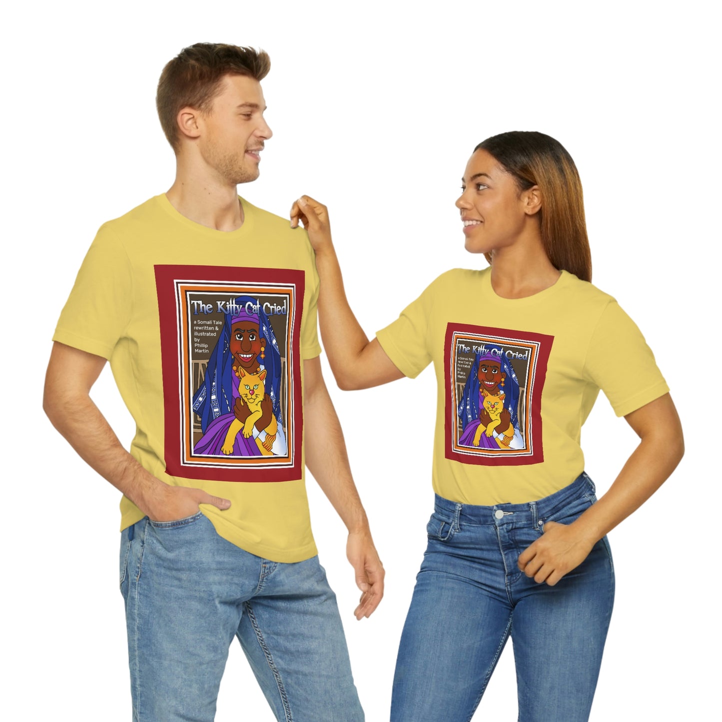 The Kitty Cat Cried Unisex Jersey Short Sleeve Tee