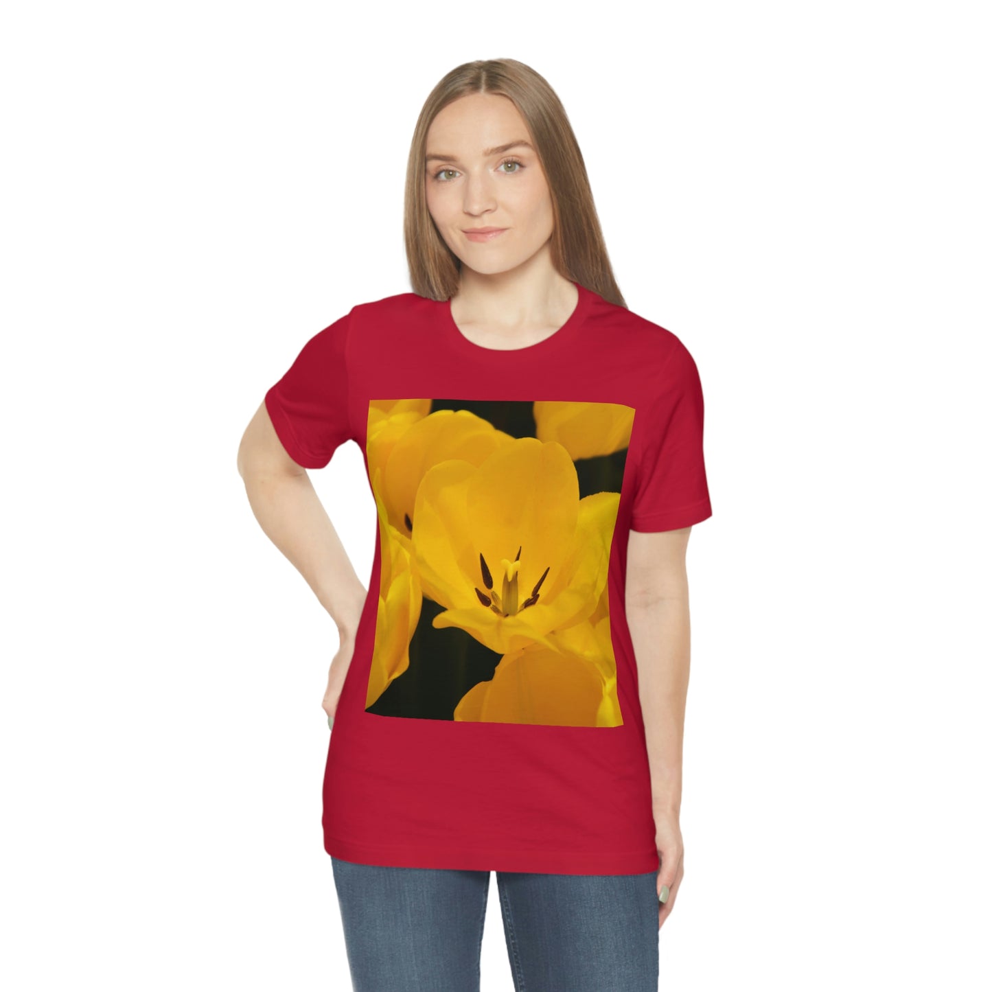 Flowers 16 Unisex Jersey Short Sleeve Tee