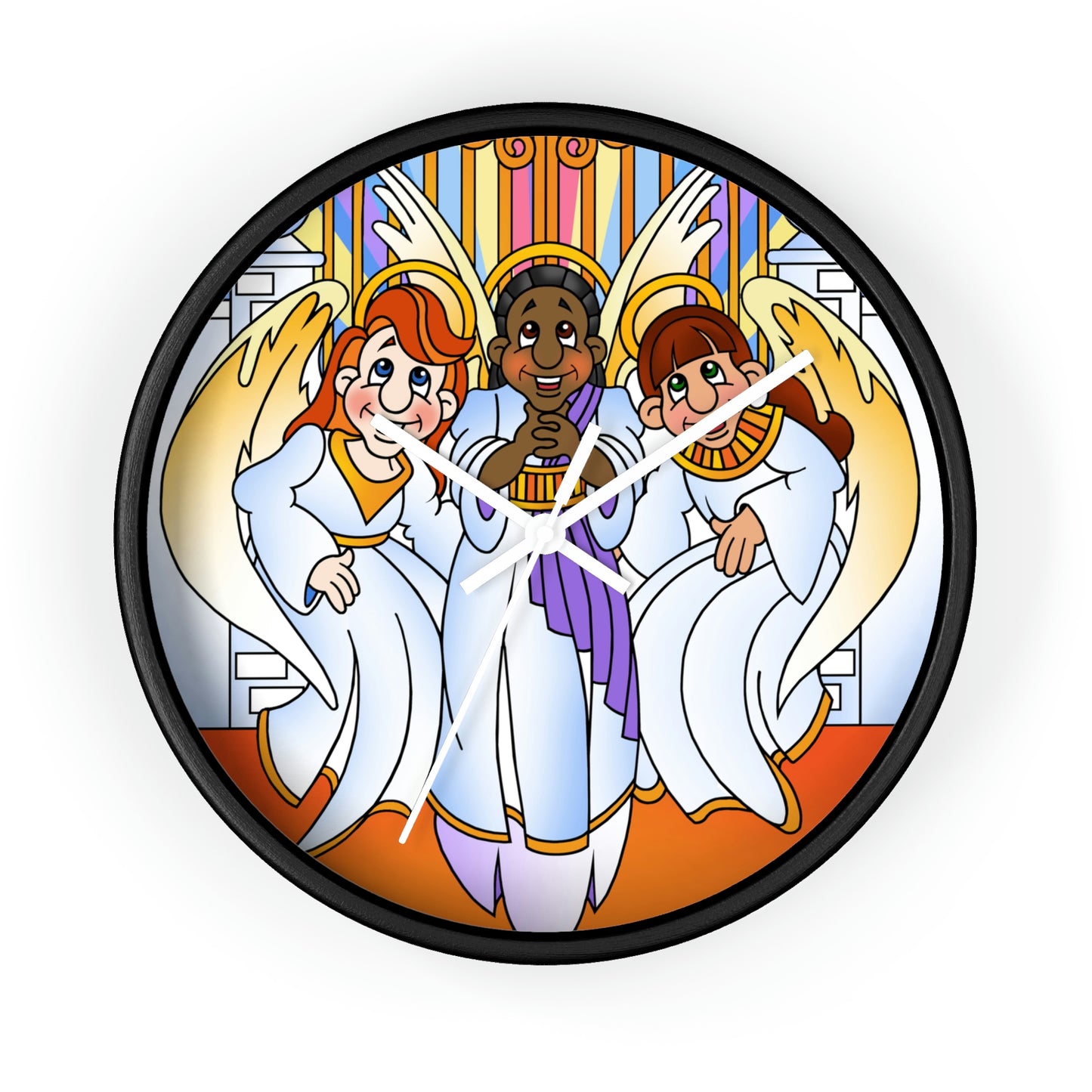 Shirley, Goodness, and Mercy Wall clock