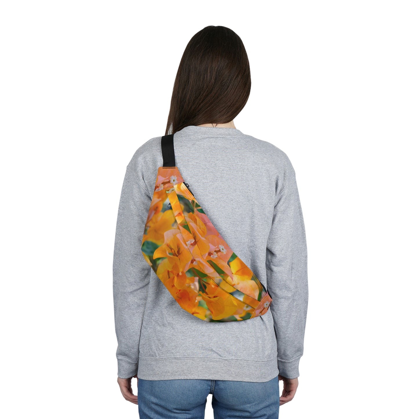 Flowers 10 Large Fanny Pack