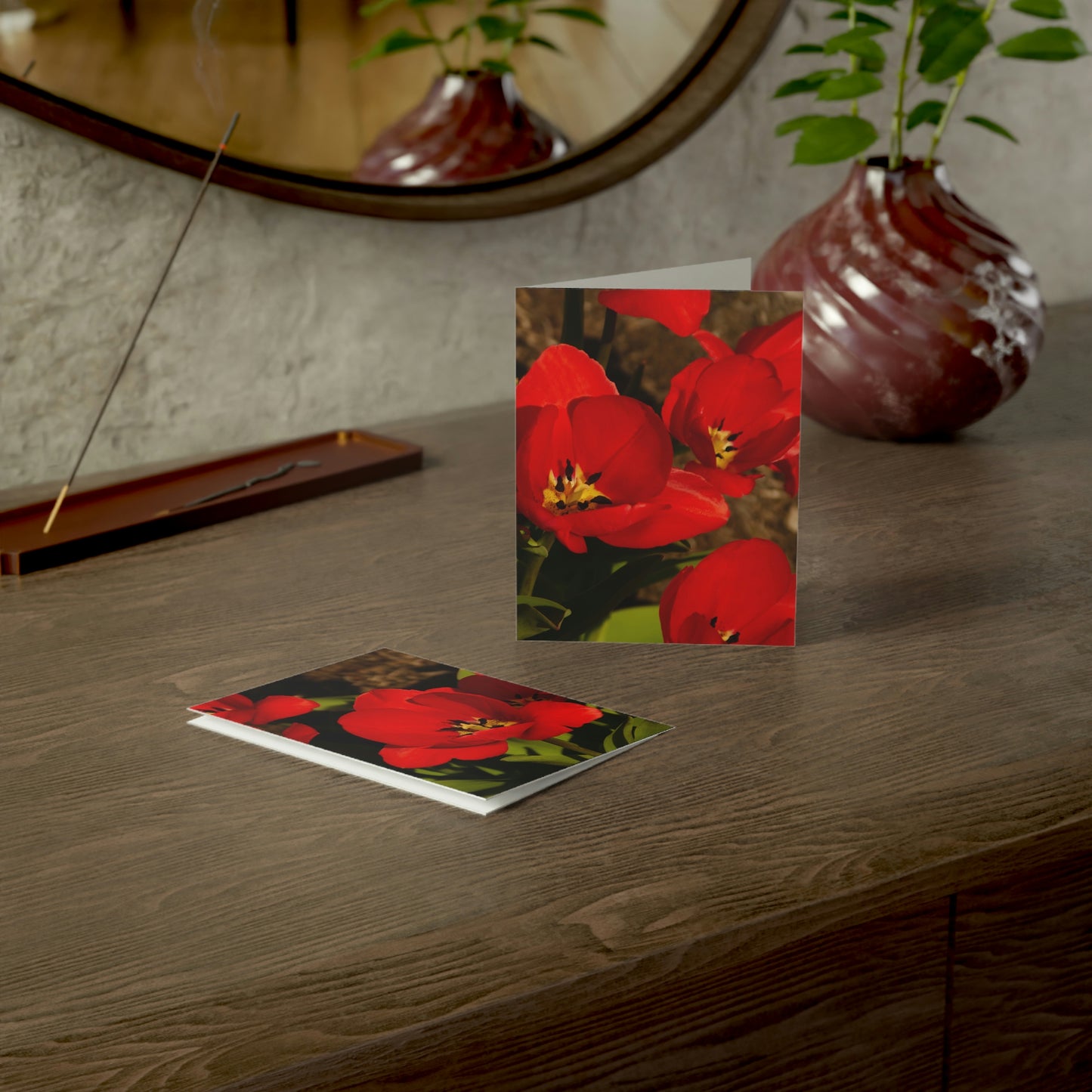Flowers 05 Greeting Cards (1, 10, 30, and 50pcs)