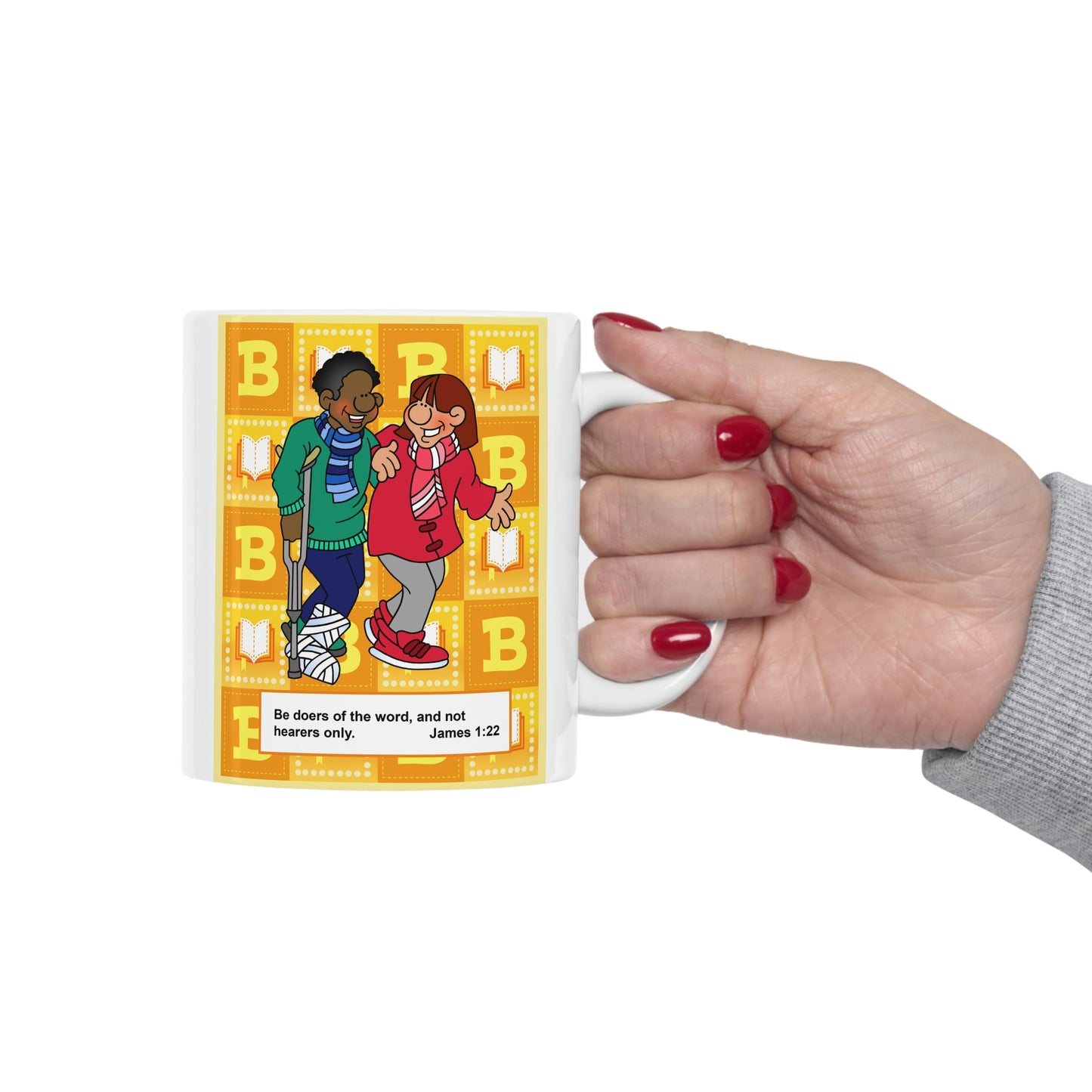 The Bible as Simple as ABC B Ceramic Mug 11oz