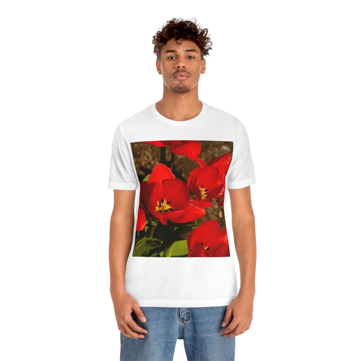 Flowers 05 Unisex Jersey Short Sleeve Tee