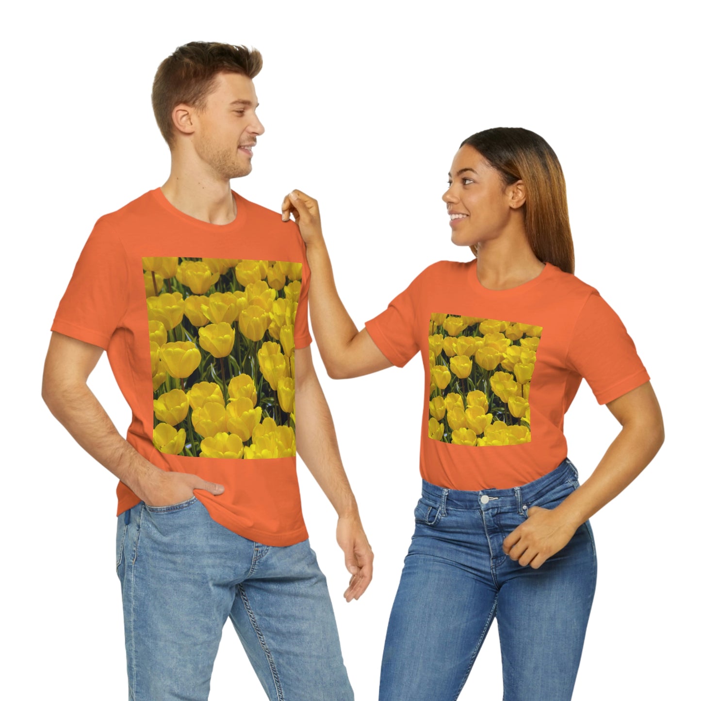 Flowers 23 Unisex Jersey Short Sleeve Tee