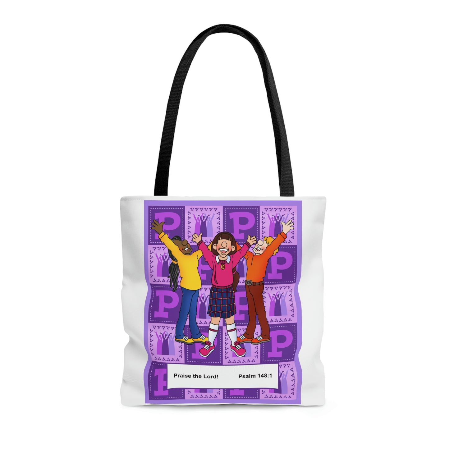 The Bible as Simple as ABC P AOP Tote Bag
