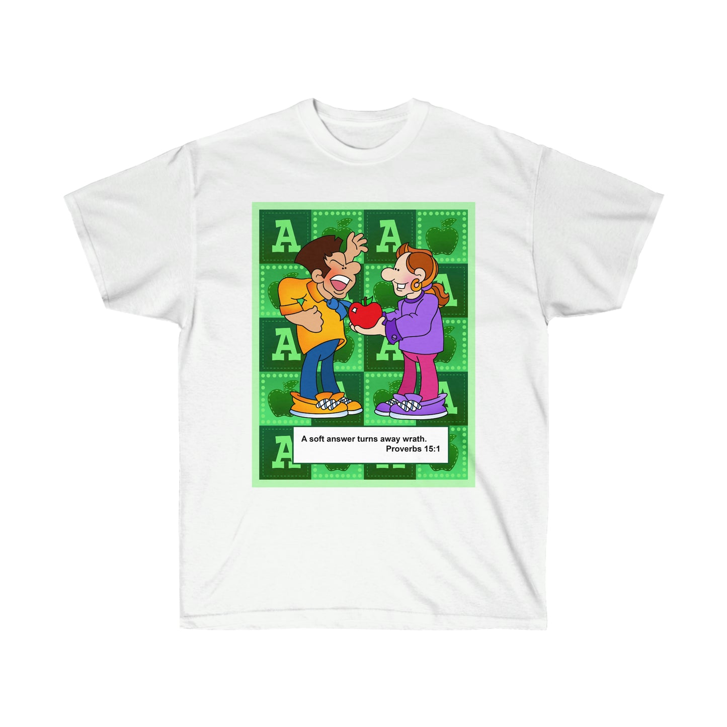 The Bible as Simple as ABC A Unisex Ultra Cotton Tee