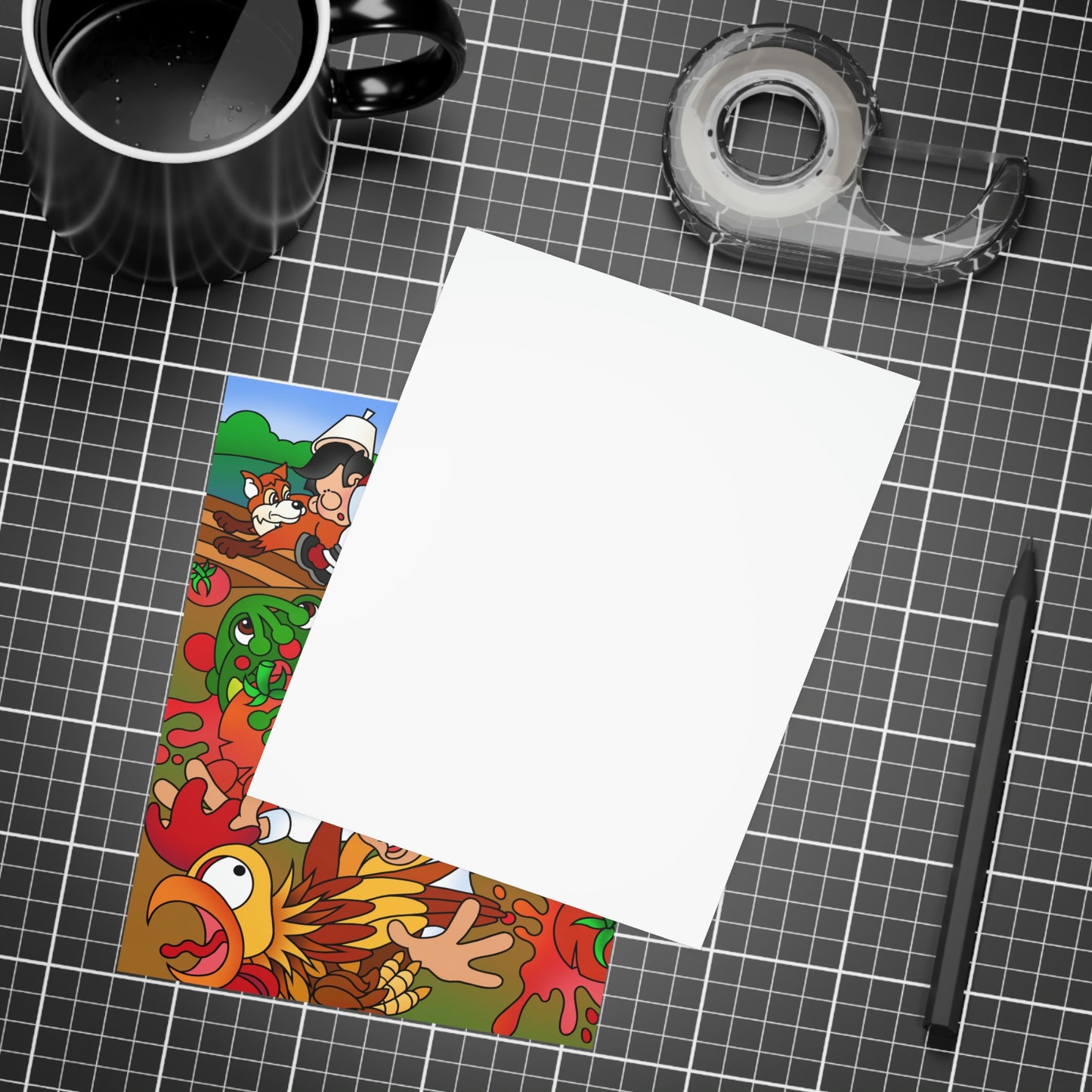 The Half Rooster! Greeting Card Bundles (envelopes not included)