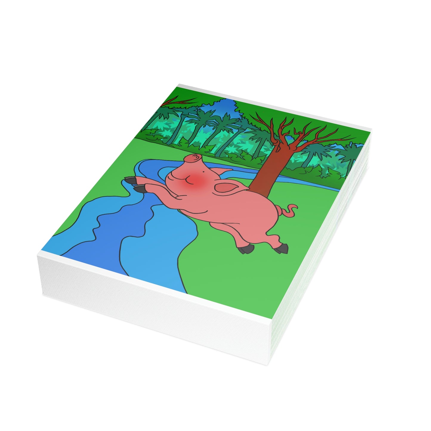 Anansi and the Market Pig! Greeting Card Bundles (envelopes not included)