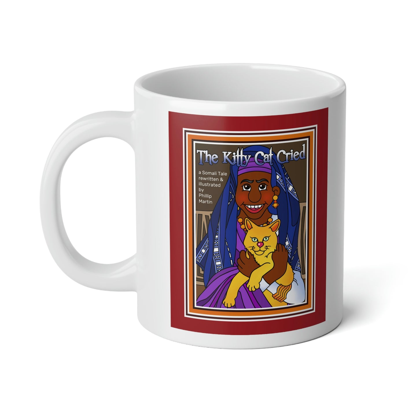 The Kitty Cat Cried Jumbo Mug, 20oz