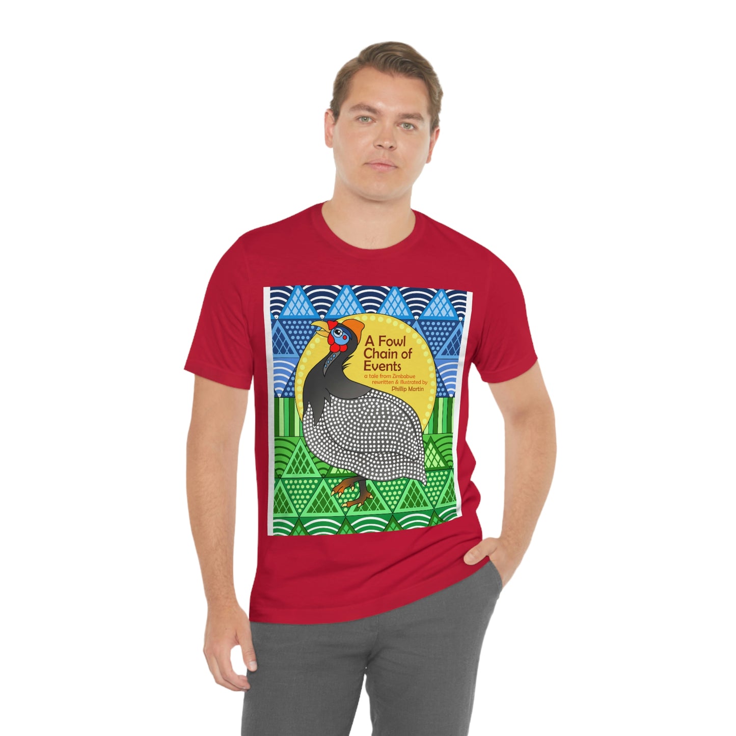 A Fowl Chain of Events Unisex Jersey Short Sleeve Tee