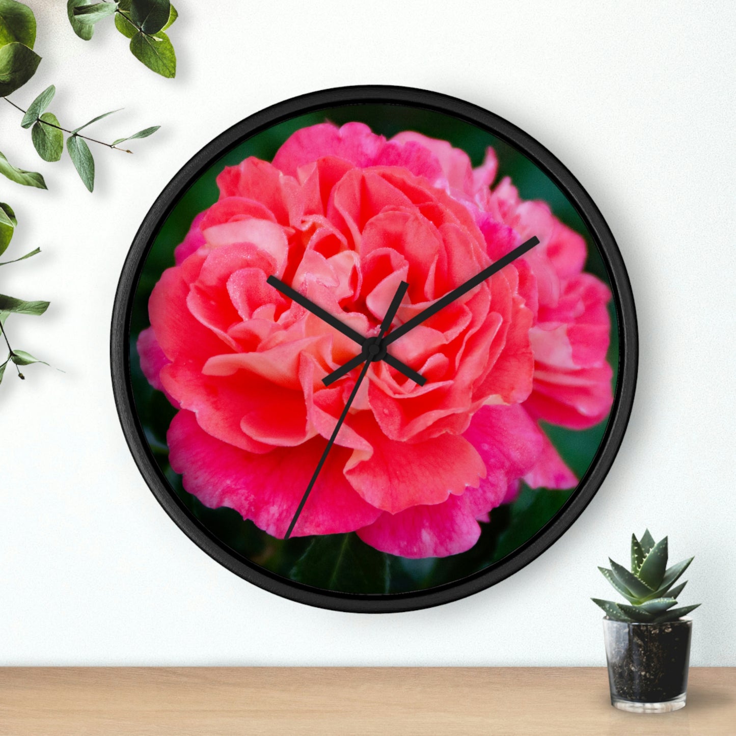 Flowers 08 Wall Clock
