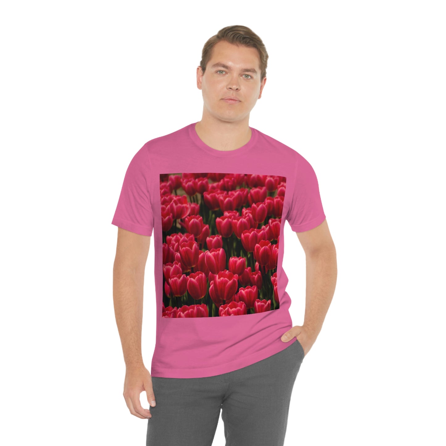 Flowers 15 Unisex Jersey Short Sleeve Tee