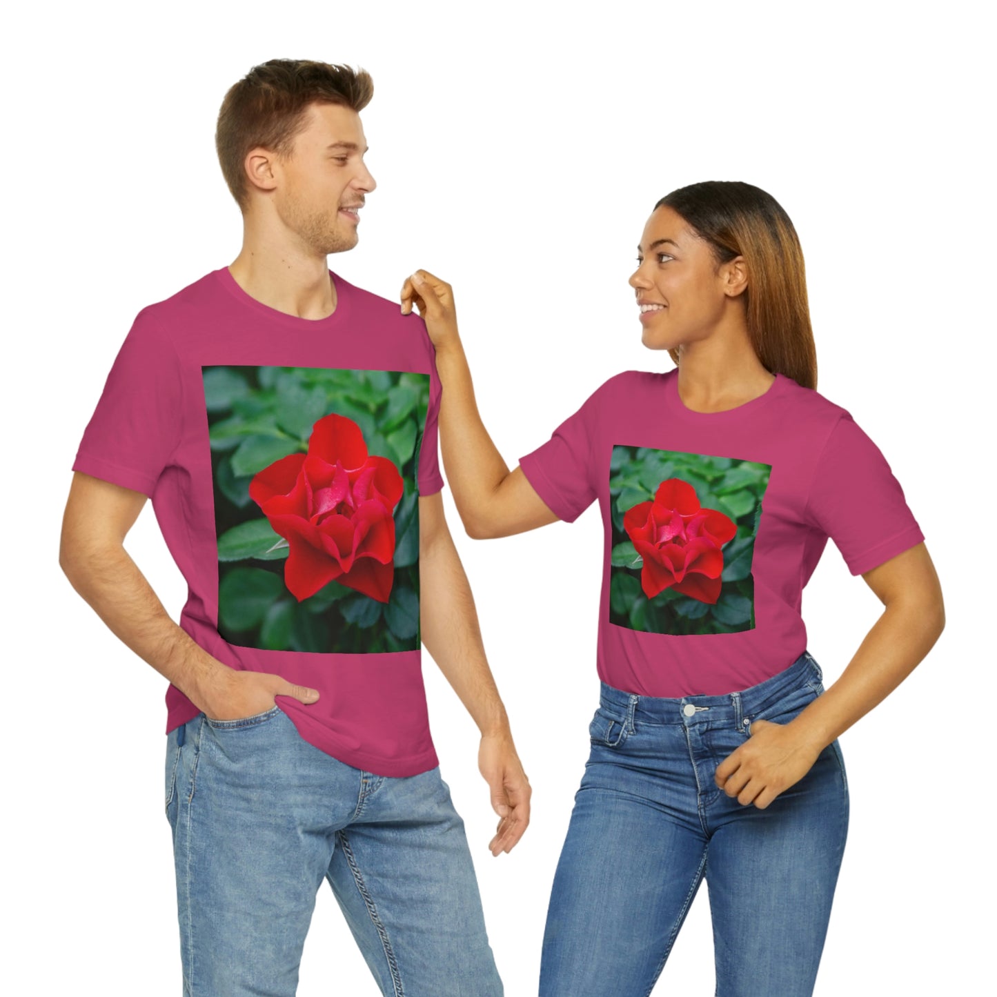 Flowers 07 Unisex Jersey Short Sleeve Tee
