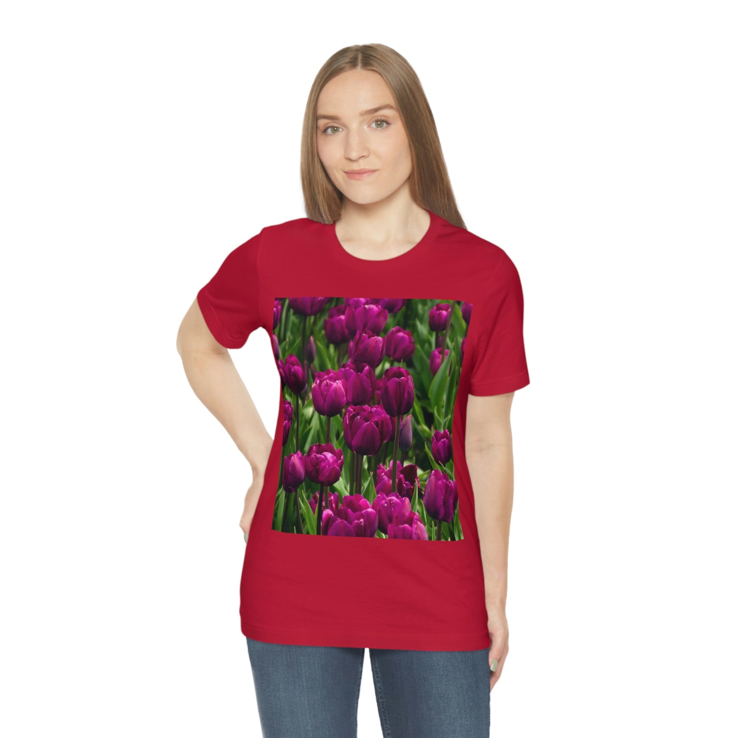 Flowers 20 Unisex Jersey Short Sleeve Tee