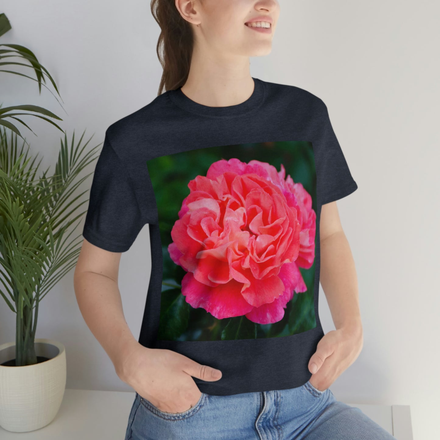 Flowers 08 Unisex Jersey Short Sleeve Tee