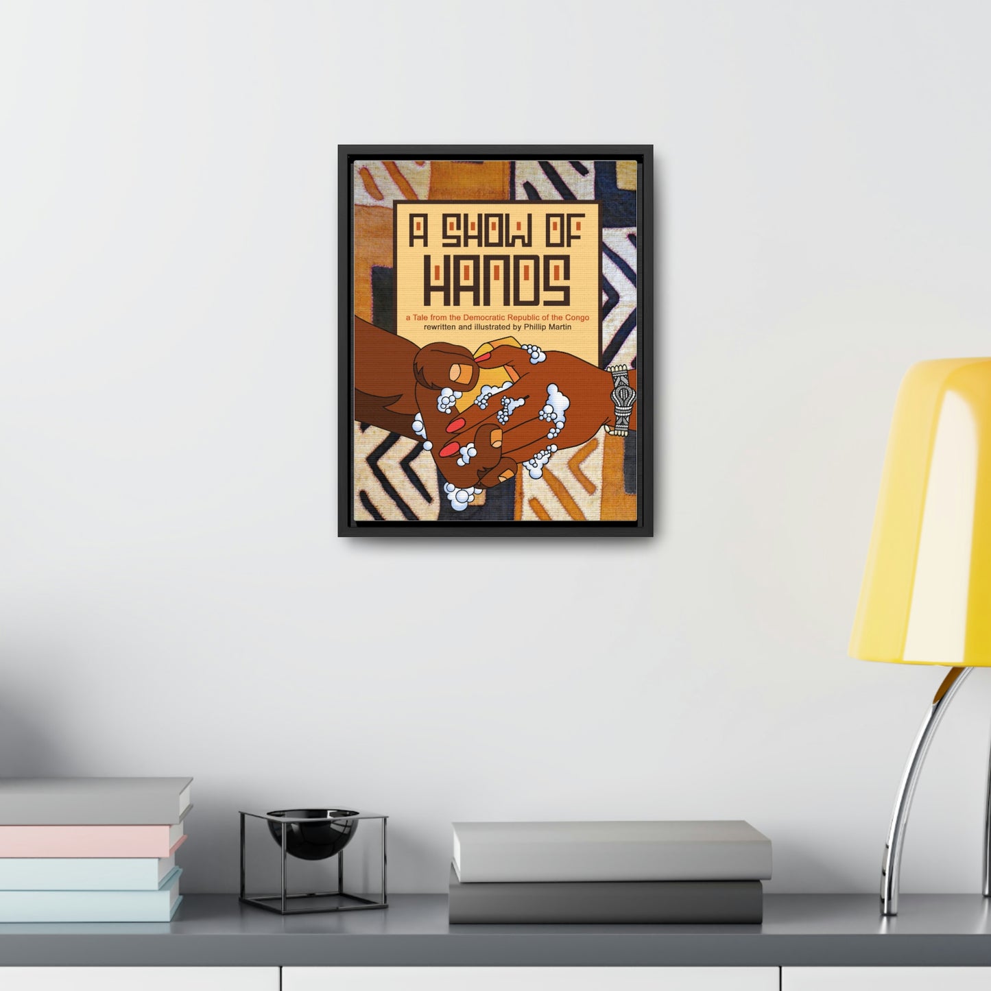 A Show of Hands Gallery Canvas Wraps, Vertical Frame